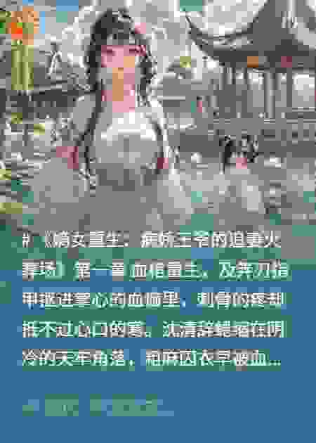 嫡女重生：病娇王爷的追妻火葬场