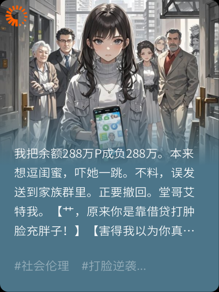 不小心把余额发到家族群里，所有人都原形毕露了
